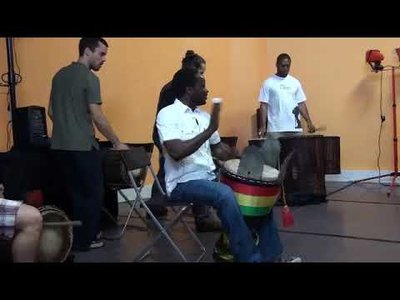Fode Bangoura Djembe Workshop Portugal (2011)