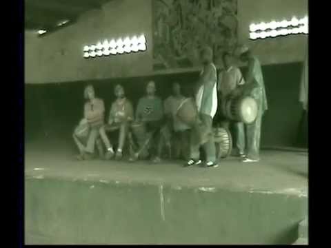Boka Camara and students